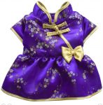 Платье "Гейша" фиолетовое (XS)