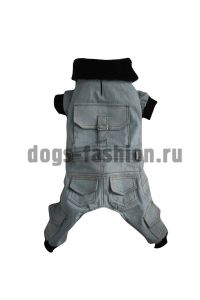 Комбенизон джинсовый W183 ― Dogs Fashion - одежда для собак